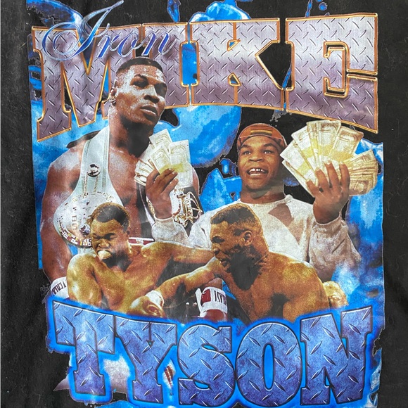 Mike Tyson Printed Graphic T Shirt - Picture 3 of 4